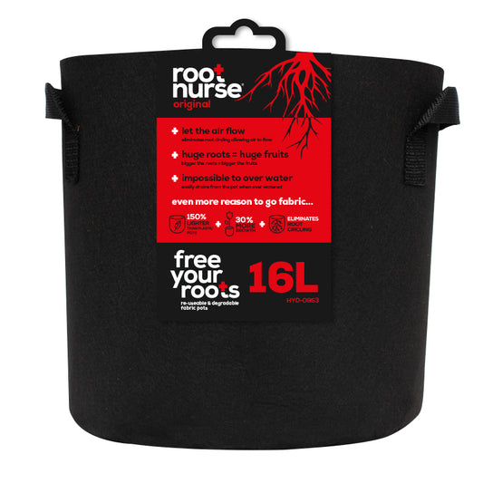 Root Nurse Black Pot